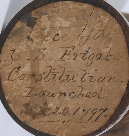 Lot #365 USS Constitution: Chalice made from the wood of ‘Old Ironsides’ - Image 2