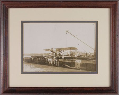 Lot #519 Charles Lindbergh: Harris and Ewing’s magnificent exclusive oversized portrait of Lindbergh after his 1927 transatlantic flight - Image 2