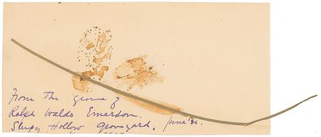 Lot #729 Ralph Waldo Emerson: Rare handwritten passage on the ?solemn obligation? of marriage - Image 2