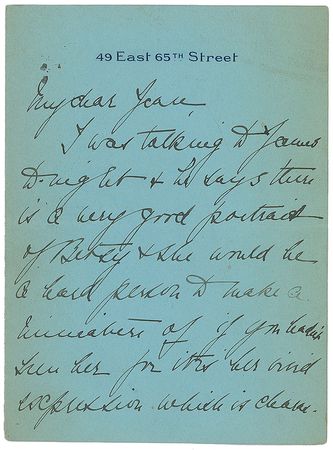 Lot #80 Eleanor Roosevelt Handwritten Letter Signed - Image 1