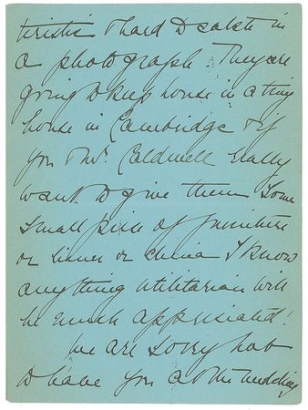 Lot #80 Eleanor Roosevelt Handwritten Letter Signed - Image 2
