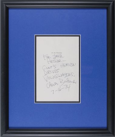 Lot #787 Charles Bukowski - Image 2