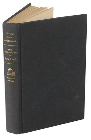 Lot #760 Ayn Rand: Signing a copy of her first non-fiction work - Image 2