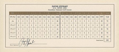 Lot #1320 Payne Stewart Signed Photograph - Image 2