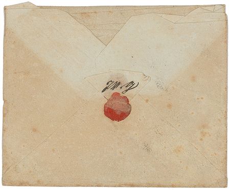 Lot #734 Johann Wolfgang von Goethe: Addressed to a dealer for one of Goethe’s greatest hobbies—rock collecting - Image 2