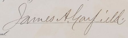 Lot #38 James A. Garfield: Rare presidential appointment signed just one month before he was shot - Image 2