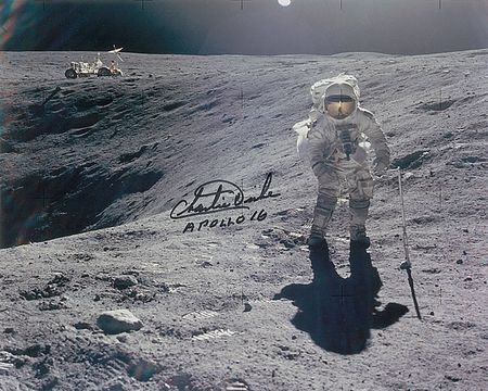Lot #585 Moonwalkers Signed Photographs - Image 2