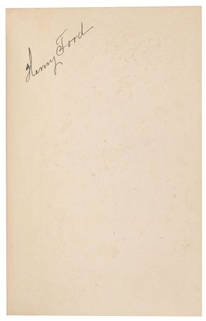 Lot #227 Henry Ford: The automaker’s favorite childhood book - Image 1