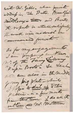 Lot #613 George Cruikshank: The famous illustrator discusses ?The Worship of Bacchus,? ?Fairy Library,? and ?Puss in Boots? - Image 3