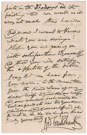 Lot #613 George Cruikshank: The famous illustrator discusses ?The Worship of Bacchus,? ?Fairy Library,? and ?Puss in Boots? - Image 4