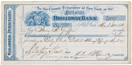 Lot #362 William M. ‘Boss’ Tweed and Tammany Hall - Image 1