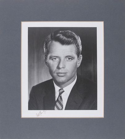 Lot #258 Robert F. Kennedy Signed Photograph - Image 2
