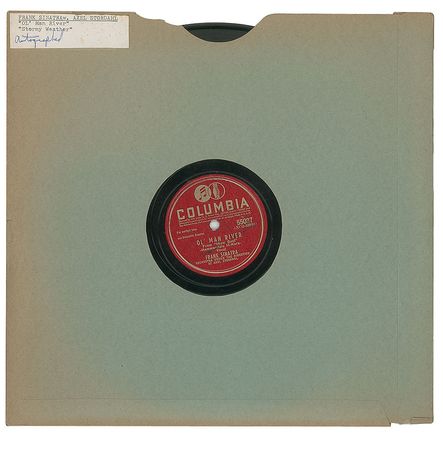 Lot #926 Frank Sinatra: Early Sinatra signature on ?Ol? Man River? - Image 3