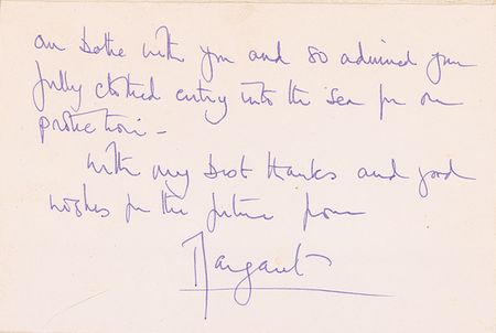 Lot #324 Princess Margaret Letters - Image 3