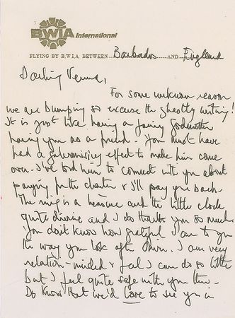 Lot #324 Princess Margaret Letters - Image 4
