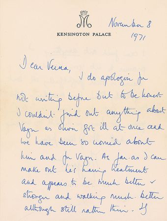 Lot #324 Princess Margaret Letters - Image 6