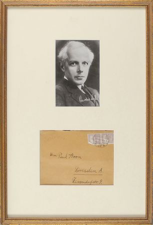 Lot #815 Bela Bartok - Image 1