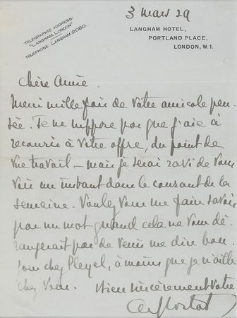 Lot #818 Alfred Cortot - Image 2