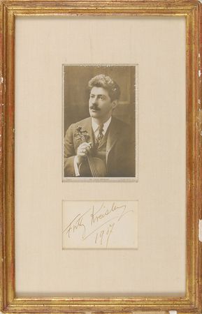 Lot #828 Fritz Kreisler - Image 1