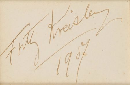 Lot #828 Fritz Kreisler - Image 3