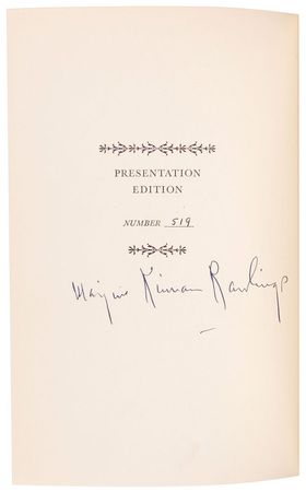 Lot #761 Marjorie Kinnan Rawlings - Image 1