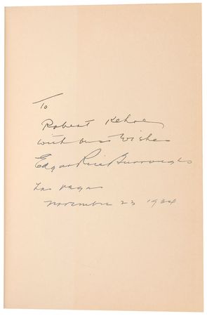 Lot #712 Edgar Rice Burroughs: Highly desirable Tarzan and the City of Gold - Image 1