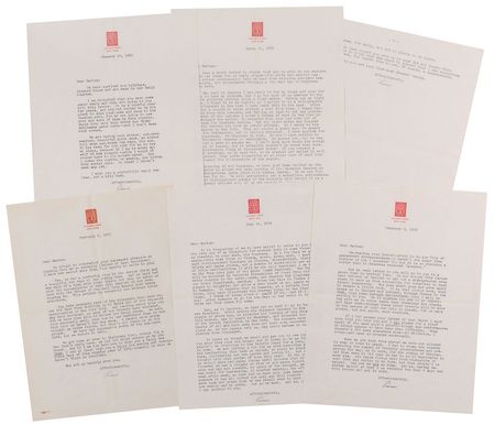 Lot #624 Rockwell Kent: Interesting Soviet-related letters from the American illustrator - Image 1