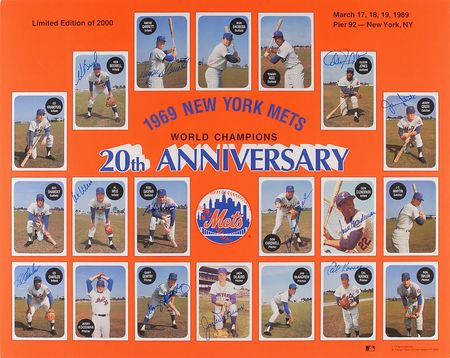 Lot #1298 NY Mets - Image 1