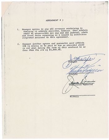 Lot #1191 Joe Frazier: Frazier manages his son?s boxing career - Image 2
