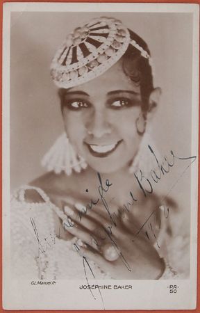 Lot #1031 Josephine Baker Signed Photograph - Image 2