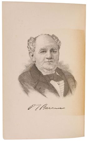 Lot #168 P. T. Barnum: The master showman presents a copy of his autobiography - Image 1