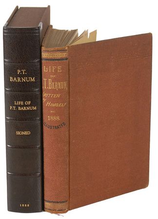 Lot #168 P. T. Barnum: The master showman presents a copy of his autobiography - Image 2