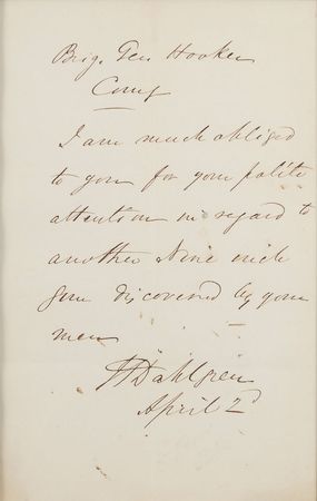 Lot #457 John A. Dahlgren Handwritten Letter Signed - Image 2