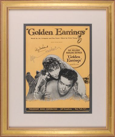 Lot #1118 Marlene Dietrich and Ray Milland - Image 1