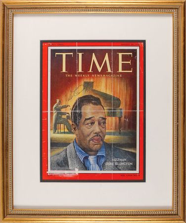 Lot #981 Duke Ellington Magazine Cover - Image 1