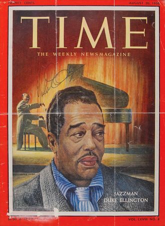 Lot #981 Duke Ellington Magazine Cover - Image 2