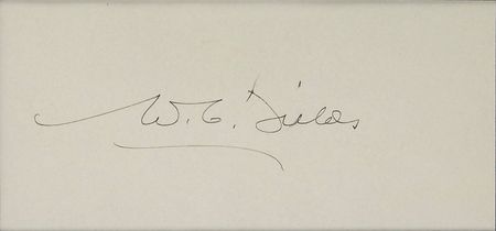 Lot #1048 W. C. Fields Signature - Image 2