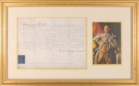 Lot #265 King George III Signed Document - Image 1