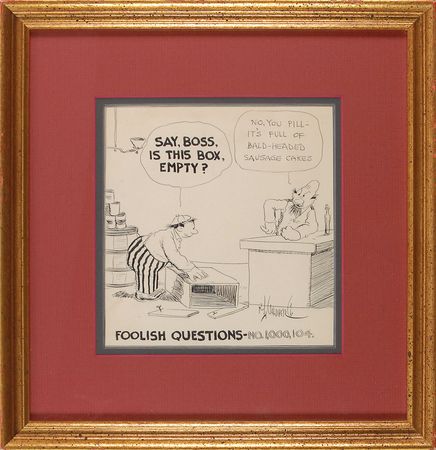 Lot #682 Rube Goldberg Sketch - Image 1