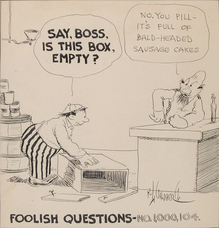 Lot #682 Rube Goldberg Sketch - Image 2