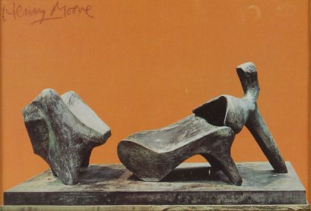 Lot #628 Henry Moore Signed Photograph - Image 2