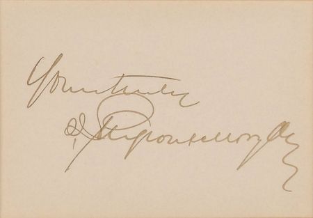 Lot #290 J. Pierpont Morgan Signature - Image 2