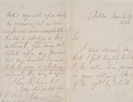 Lot #302 William Smith O'Brien: “The feelings of the people of Munster with regard to the recent Prosecution and their respect for the great Leader of the Irish people” - Image 2
