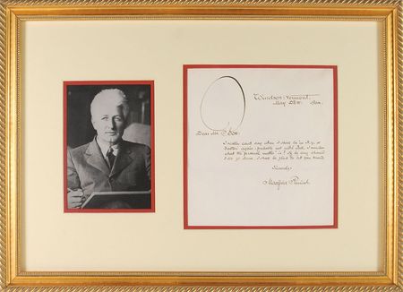 Lot #637 Maxfield Parrish Handwritten Letter Signed - Image 1