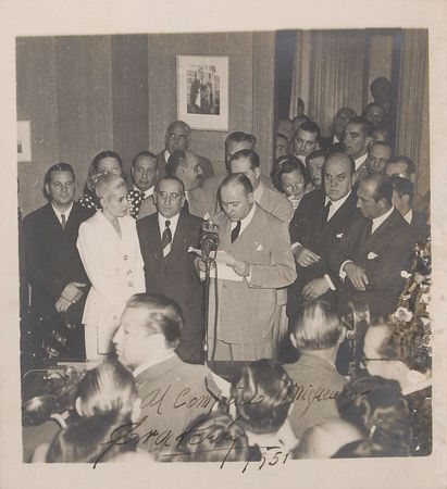 Lot #314 Eva Peron Signed Photograph - Image 2