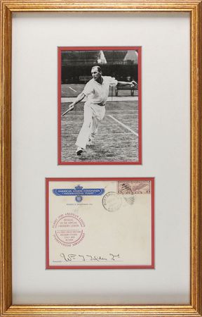 Lot #1322 Bill Tilden Signature - Image 1