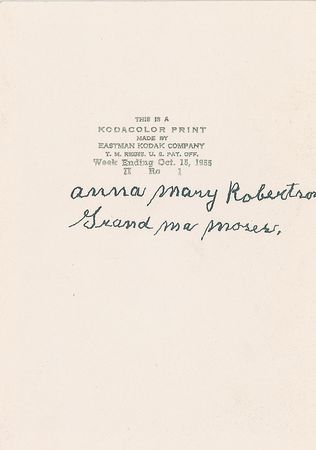 Lot #630 Grandma Moses: One-of-a-kind candid portrait of the renowned folk artist - Image 2