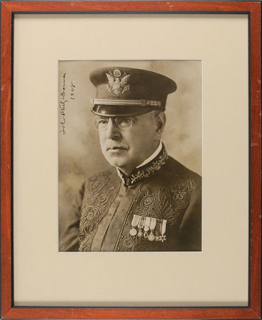 Lot #848 John Philip Sousa: Crystal-clear portrait of the bandleader in ornate uniform - Image 1
