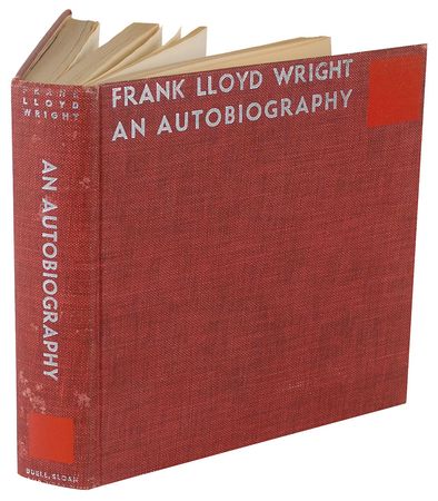 Lot #671 Frank Lloyd Wright: First edition autobiography inscribed to a guest ?at Taliesin West? - Image 2