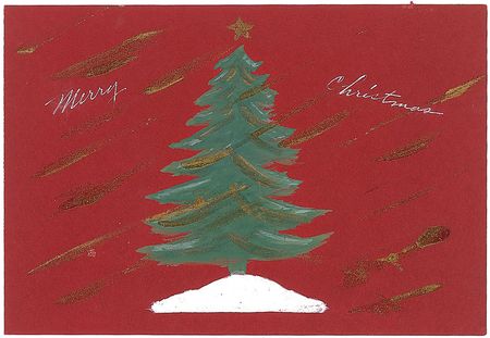Lot #1085 Elizabeth Taylor Christmas Card - Image 2